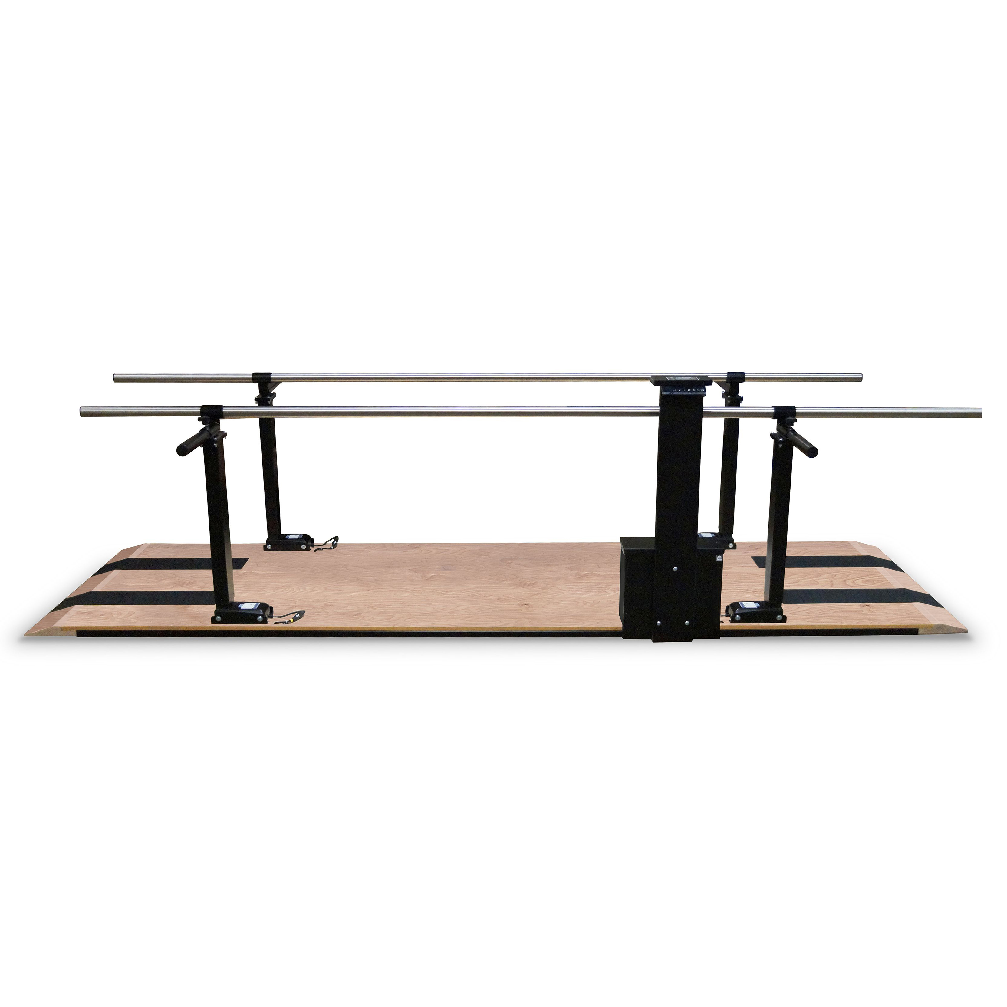 10′ Electric Height Adjustable Parallel Bars with Mobility Platform