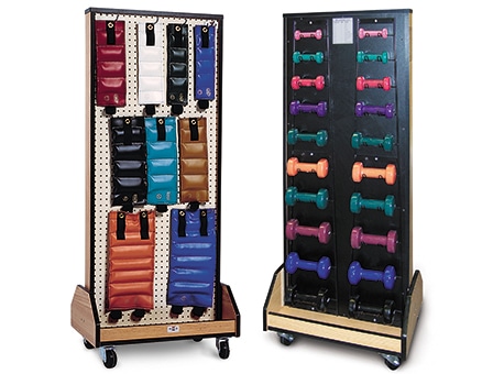 Weight and Dumbbell Combo Rack