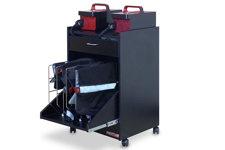 PROTEAM™ – 23″ x 24″ Mega Cart with Single Drawer with Drying Racks