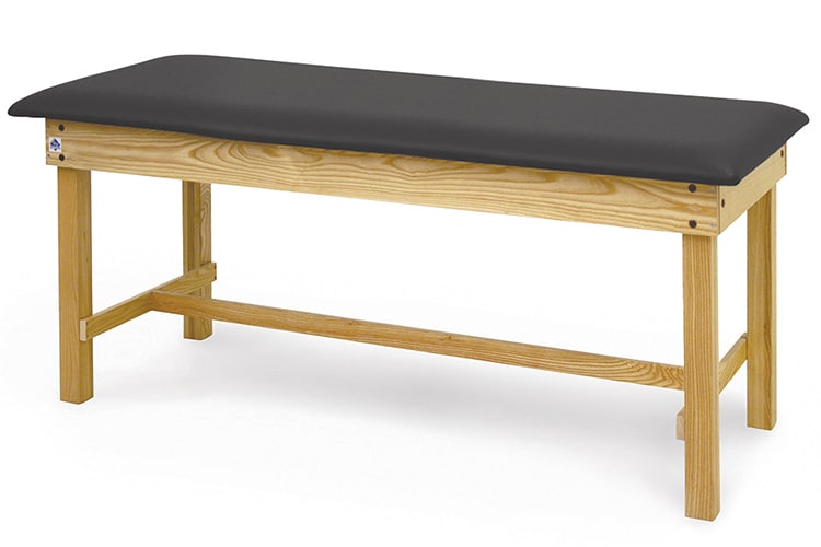 Wood H-Brace Treatment Table