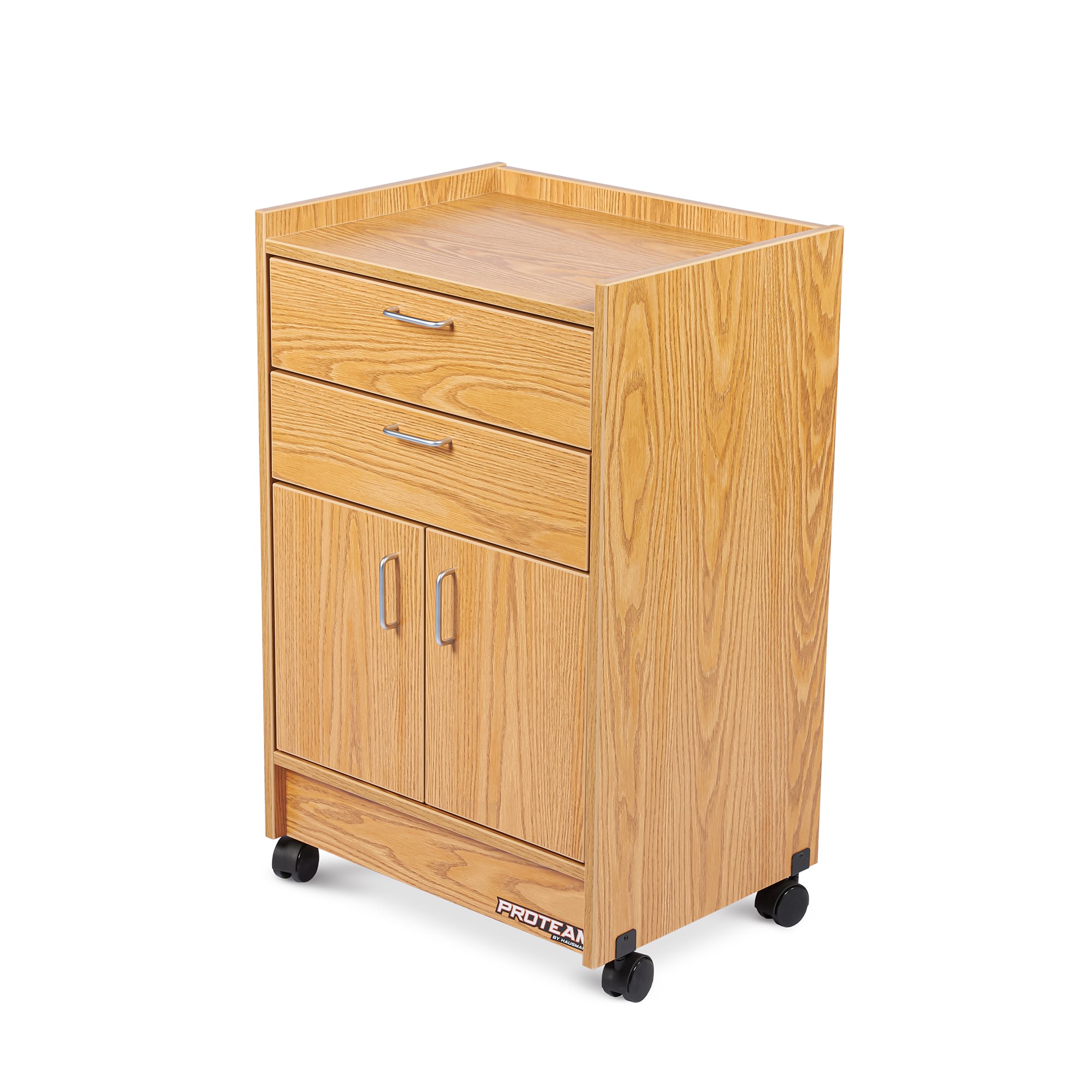 PROTEAM™ – 18″x24″ Monster Cart with Double Drawers and Cabinet Storage